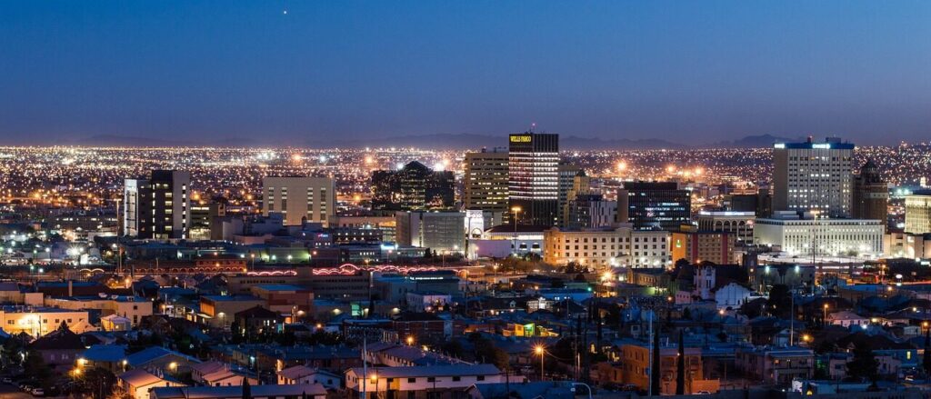 el paso, night, city, lights, city at night, night shot, panorama, el paso, el paso, el paso, el paso, el paso